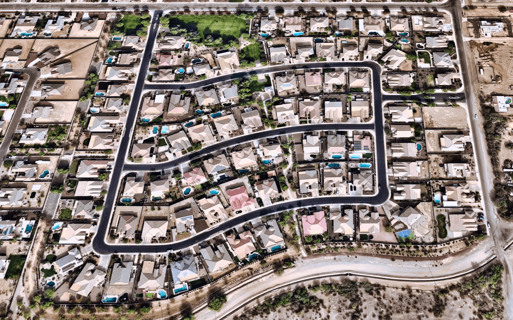 Vaquero Estates Aerial View